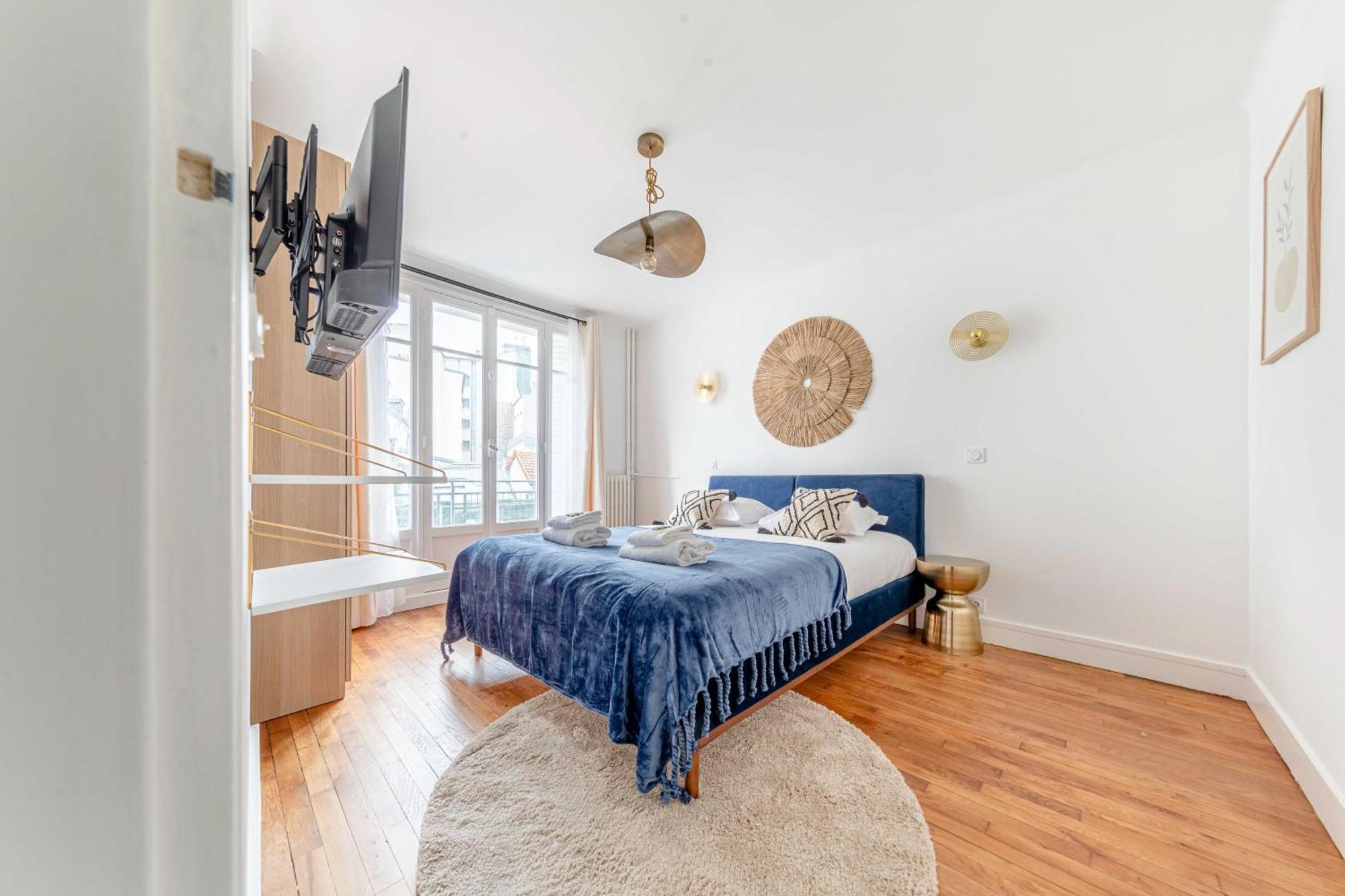 Bright & Charming Apartment - 1Br-4P - Montmartre Париж Экстерьер фото